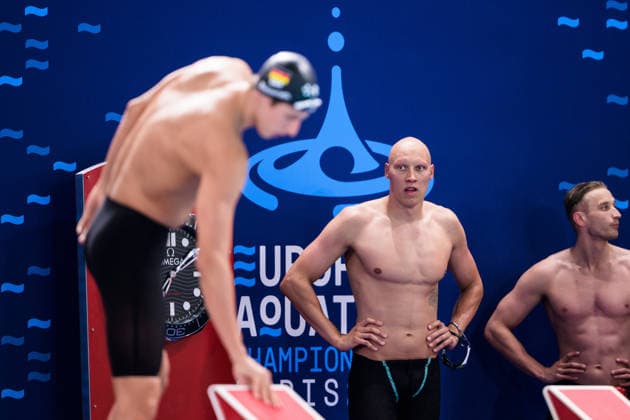 260812 Matti Mattsson of Finland after competing in a men™s 200 meters breaststroke swimming semifinal during day 13 of the 2026 European Aquatics Championships on August 12, 2026 in Saint-Denis. Photo: Joel Marklund BILDBYRAN kod JM JM0840 bbeng simning swimming svomming 2026 european aquatics championships em *** August 12, 2026: Matti Mattsson of Finland after competing in the men’s 200-meter breaststroke semifinal on Day 13 of the 2026 European Aquatics Championships on August 12, 2026 in Saint-Denis. Photo by Joel Marklund, BILDBYRAN, code JM JM0840 bbeng swimming 2026 European Aquatics Championships EM  Copyright: JOELxMARKLUND BB260812JM127