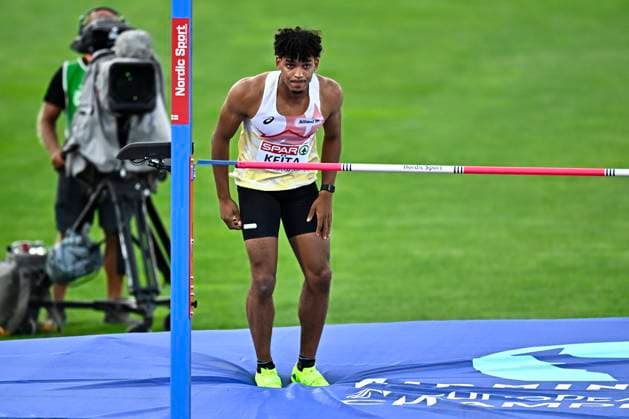European Athletics Championships Birmingham 2026 - day 3 BIRMINGHAM, ENGLAND - AUGUST 12 : Keita Dai (BEL) in action during the decathlon high jump on day 3 of the Birmingham 2026 European Athletics Championships on August 12, 2026 in Birmingham, England, 12 08 2026 Birmingham ENGLAND  Copyright: xTomasxSiskx