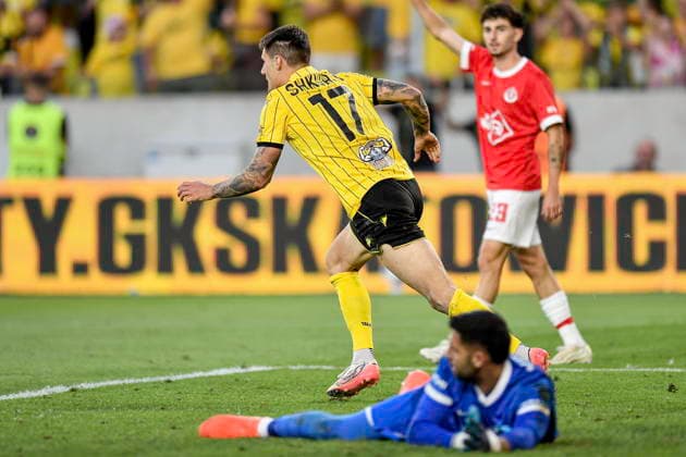 2026.08.12 Katowice Pilka nozna Liga Konferencji UEFA sezon 2026 27 Trzecia runda kwalifikacji - drugi mecz GKS Katowice - Hapoel Tel Awiw N z Ilya Shkuryn gol Foto Mateusz Sobczak PressFocus 2026.08.12 Katowice Football UEFA Conference League 2026 27 season Third qualifying round 2nd leg GKS Katowice - Hapoel Tel Aviv Ilya Shkuryn gol Credit: Mateusz Sobczak PressFocus NEWSPIX.PL --- newspix.pl POLAND OUT! 