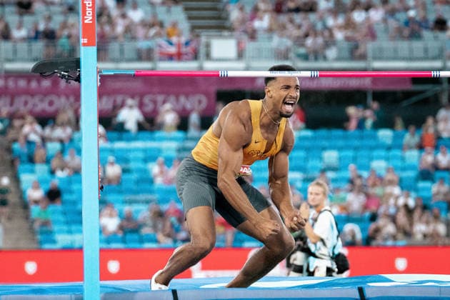 Leo Neugebauer (VfB Stuttgart, Zehnkampf Maenner), GBR, Leichtathletik, Athletics, European Athletics Championships 2026, Leichtathletik Europameisterschaft 2026, Birmingham 2026, 09.08.2026, GBR, Leichtathletik, Athletics, European Athletics Championships 2026, Leichtathletik Europameisterschaft 2026, Birmingham 2026, 09.08.2026 Birmingham *** Leo Neugebauer, VfB Stuttgart, Men s Decathlon, GBR, Track and Field, Athletics, 2026 European Athletics Championships, 2026 European Track and Field Championships, Birmingham 2026, August 9, 2026, GBR, Track and Field, Athletics, 2026 European Athletics Championships, 2026 European Track and Field Championships, Birmingham 2026, August 9, 2026, Birmingham Copyright: xStefanxMayerx EP_SMR