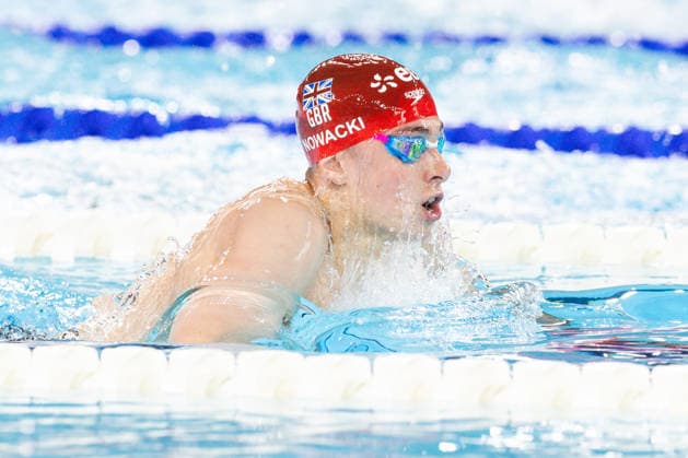 RECORD DATE NOT STATED 12th August 2026; Olympic Aquatic Centre, Paris, France; 2026 European Aquatics Championships, Day Thirteen; Filip Nowacki (GBR) FotoxOlimpik