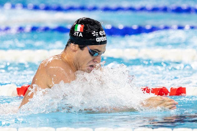 RECORD DATE NOT STATED 12th August 2026; Olympic Aquatic Centre, Paris, France; 2026 European Aquatics Championships, Day Thirteen; Christian Mantegazza (ITA) FotoxOlimpik