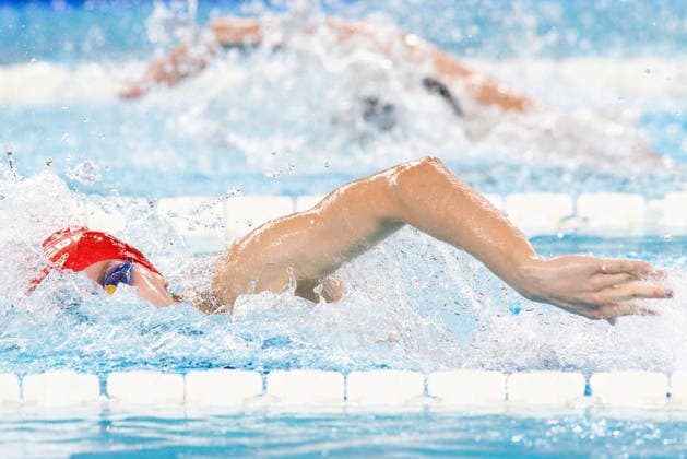 RECORD DATE NOT STATED 12th August 2026; Olympic Aquatic Centre, Paris, France; 2026 European Aquatics Championships, Day Thirteen; Theodora Taylor (GBR) FotoxOlimpik