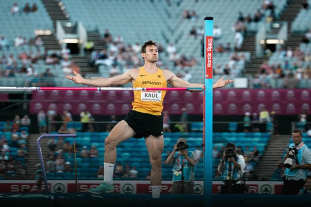 Niklas Kaul (USC Mainz, Zehnkampf Maenner), GBR, Leichtathletik, Athletics, European Athletics Championships 2026, Leichtathletik Europameisterschaft 2026, Birmingham 2026, 09.08.2026, GBR, Leichtathletik, Athletics, European Athletics Championships 2026, Leichtathletik Europameisterschaft 2026, Birmingham 2026, 09.08.2026 Birmingham *** Niklas Kaul, USC Mainz, Men s Decathlon, GBR, Track and Field, Athletics, 2026 European Athletics Championships, 2026 European Track and Field Championships, Birmingham 2026, August 9, 2026, GBR, Track and Field, Athletics, 2026 European Athletics Championships, 2026 European Track and Field Championships, Birmingham 2026, August 9, 2026, Birmingham Copyright: xStefanxMayerx EP_SMR