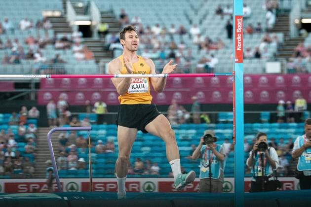 Niklas Kaul (USC Mainz, Zehnkampf Maenner), GBR, Leichtathletik, Athletics, European Athletics Championships 2026, Leichtathletik Europameisterschaft 2026, Birmingham 2026, 09.08.2026, GBR, Leichtathletik, Athletics, European Athletics Championships 2026, Leichtathletik Europameisterschaft 2026, Birmingham 2026, 09.08.2026 Birmingham *** Niklas Kaul, USC Mainz, Men s Decathlon, GBR, Track and Field, Athletics, 2026 European Athletics Championships, 2026 European Track and Field Championships, Birmingham 2026, August 9, 2026, GBR, Track and Field, Athletics, 2026 European Athletics Championships, 2026 European Track and Field Championships, Birmingham 2026, August 9, 2026, Birmingham Copyright: xStefanxMayerx EP_SMR