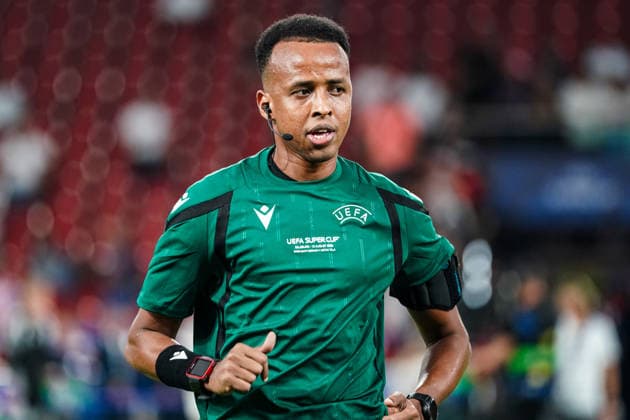 Fussball: Österreich: UEFA Super Cup 2025 2026 - Finale, 12.08.2026 - Paris Saint-Germain (Frankreich) vs. Aston Villa (England) - Stadion Salzburg (Salzburg, Österreich); Schiedsrichter Omar Artan *** Soccer Austria UEFA Super Cup 2025–2026 Final, August 12, 2026, Paris Saint-Germain (France) vs. Aston Villa (England), Salzburg Stadium, Salzburg, Austria; Referee: Omar Artan Copyright: xLUKAxKOLANOVICx