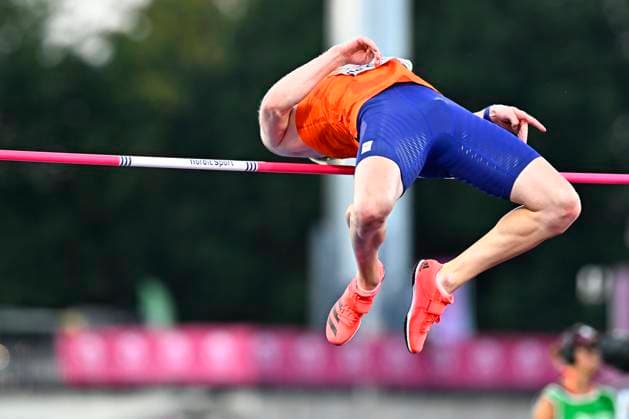 European Athletics Championships Birmingham 2026 - day 3 BIRMINGHAM, ENGLAND - AUGUST 12 : De Greef Jip (NED) in action during the decathlon high jump on day 3 of the Birmingham 2026 European Athletics Championships on August 12, 2026 in Birmingham, England, 12 08 2026 Birmingham ENGLAND  Copyright: xTomasxSiskx