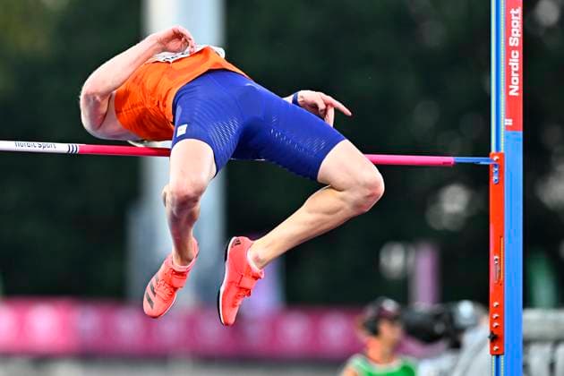 European Athletics Championships Birmingham 2026 - day 3 BIRMINGHAM, ENGLAND - AUGUST 12 : De Greef Jip (NED) in action during the decathlon high jump on day 3 of the Birmingham 2026 European Athletics Championships on August 12, 2026 in Birmingham, England, 12 08 2026 Birmingham ENGLAND  Copyright: xTomasxSiskx