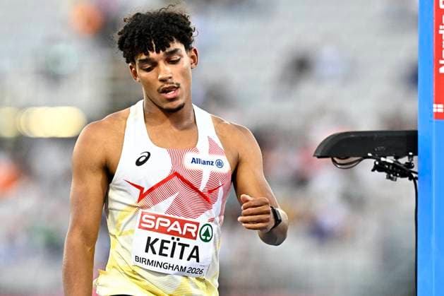 European Athletics Championships Birmingham 2026 - day 3 BIRMINGHAM, ENGLAND - AUGUST 12 : Keita Dai (BEL) in action during the decathlon high jump on day 3 of the Birmingham 2026 European Athletics Championships on August 12, 2026 in Birmingham, England, 12 08 2026 Birmingham ENGLAND  Copyright: xTomasxSiskx