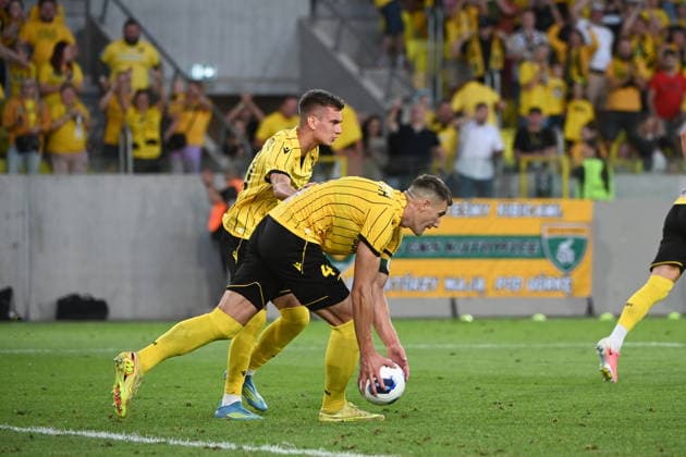 KATOWICE DRUGI MECZ III RUNDA ELIMINACJYJNA LIGA KONFERENCJI SEZON 2026 27: GKS KATOWICE - HAPOEL TEL AWIW --- UEFA CONFERENCE LEAGUE THIRD QUALIFYING ROUND SECOND MATCH: GKS KATOWICE - HAPOEL TEL AVIV ARKADIUSZ JEDRYCH FOT. KRZYSZTOF HELIOS 400MM NEWSPIX.PL --- newspix.pl POLAND OUT! 