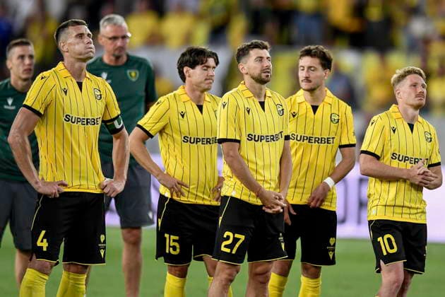 2026.08.12 Katowice Pilka nozna Liga Konferencji UEFA sezon 2026 27 Trzecia runda kwalifikacji - drugi mecz GKS Katowice - Hapoel Tel Awiw N z Arkadiusz Jedrych Eman Markovic Bartosz Nowak Borja Galan Marcel Wedrychowski Foto Mateusz Sobczak PressFocus 2026.08.12 Katowice Football UEFA Conference League 2026 27 season Third qualifying round 2nd leg GKS Katowice - Hapoel Tel Aviv Arkadiusz Jedrych Eman Markovic Bartosz Nowak Borja Galan Marcel Wedrychowski Credit: Mateusz Sobczak PressFocus NEWSPIX.PL --- newspix.pl POLAND OUT! 