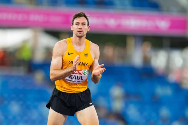 BIRMINGHAM, UNITED KINGDOM - AUGUST 12: Niklas Kaul of Germany competes in the Men s Decathlon Hihg Jump during the European Athletics Championships at Alexander Stadium on August 12, 2026 in Birmingham, United Kingdom. England United Kingdom Copyright: xBEAUTIFULxSPORTS TobiasxLacknerx