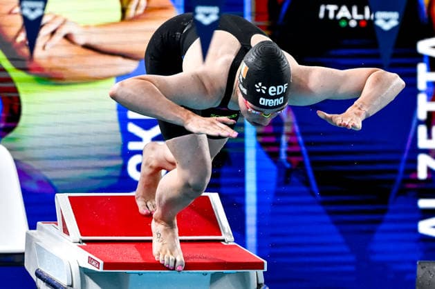 2026 European Aquatics Championships, Centre Aquatique Olympique, Paris 12 8 2026 Women™s 400m Individual Medley Final Ireland™s Grace Walshe Grace Walshe 12 8 2026  Copyright: xx 20260812_AMas_MA70698