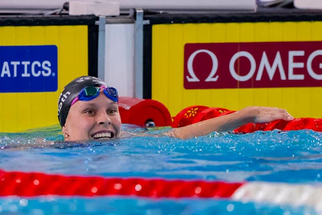France, Paris, Centre Aquatique Olympique Metropole du Grand Paris, 12.08.2026, European Aquatics Championships, Day 13 - Final Session, Linda Roth, SC Magdeburg, Germany, Photo by Eibner Pressefoto Tino Henschel European Aquatics Championships, Day 13 - Final Session Paris *** France, Paris, Centre Aquatique Olympique Metropole du Grand Paris, August 12, 2026, European Aquatics Championships, Day 13 Final Session, Linda Roth, SC Magdeburg, Germany, Photo by Eibner Pressefoto Tino Henschel European Aquatics Championships, Day 13 Final Session Paris Copyright: xEibnerxPressefotox
