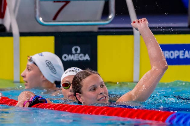 France, Paris, Centre Aquatique Olympique Metropole du Grand Paris, 12.08.2026, European Aquatics Championships, Day 13 - Final Session, Linda Roth, SC Magdeburg, Germany, Photo by Eibner Pressefoto Tino Henschel European Aquatics Championships, Day 13 - Final Session Paris *** France, Paris, Centre Aquatique Olympique Metropole du Grand Paris, August 12, 2026, European Aquatics Championships, Day 13 Final Session, Linda Roth, SC Magdeburg, Germany, Photo by Eibner Pressefoto Tino Henschel European Aquatics Championships, Day 13 Final Session Paris Copyright: xEibnerxPressefotox