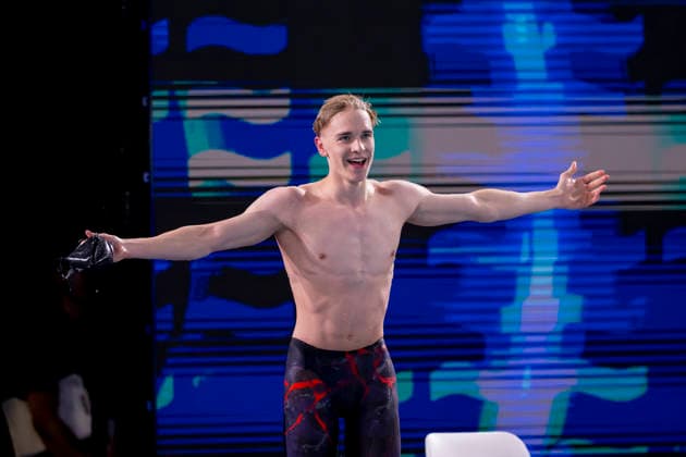 France, Paris, Centre Aquatique Olympique Metropole du Grand Paris, 12.08.2026, European Aquatics Championships, Day 13 - Final Session, Johannes Liebmann, SC Magdeburg, Germany, Photo by Eibner Pressefoto Tino Henschel European Aquatics Championships, Day 13 - Final Session Paris *** France, Paris, Centre Aquatique Olympique Metropole du Grand Paris, August 12, 2026, European Aquatics Championships, Day 13 Final Session, Johannes Liebmann, SC Magdeburg, Germany, Photo by Eibner Pressefoto Tino Henschel European Aquatics Championships, Day 13 Final Session Paris Copyright: xEibnerxPressefotox