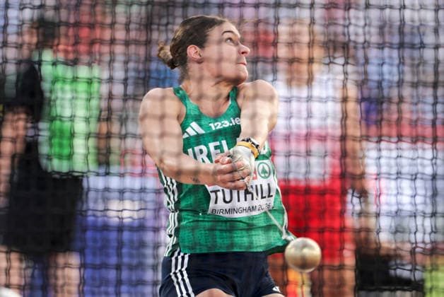 2026 European Athletics Championships, Alexander Stadium, Birmingham, England 12 8 2026 Women™s Shot Put Final Ireland™s Nicola Tuthill Nicola Tuthill 12 8 2026  Copyright: xx 0U6A9885