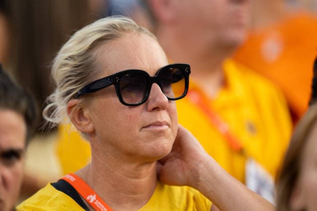 260812 Kajsa Bergqvist, head coach of Sweden, in the stands during day 3 of the 2026 European Athletics Championships on August 12, 2026 in Birmingham. Photo: Mathias Bergeld BILDBYRAN kod MB MT1066 friidrott athletics friidrett friidrotts-em em friidretts-em 2026 european athletics championships 3 bbeng *** August 12, 2026: Kajsa Bergqvist, head coach of Sweden, in the stands during Day 3 of the 2026 European Athletics Championships on August 12, 2026 in Birmingham. Photo by Mathias Bergeld. BILDBYRAN code MB MT1066. track and field athletics friidrett friidrotts em em friidretts em 2026 European Athletics Championships 3 bbeng  Copyright: MATHIASxBERGELD BB260812MB114