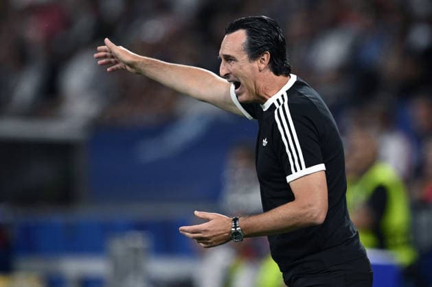 Mg Salisburgo 12 08 2026 - Supercoppa Europea Paris Saint Germain-Aston Villa foto Matteo Gribaudi Image nella foto: Unai Emery 