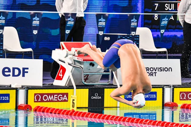 NATATION : Championnat d europe de natation 2026 - PARIS - 12 08 2026 Hubert Kos (HUN) Saint DenisFrance  Copyright: xBaptistexAutissierx