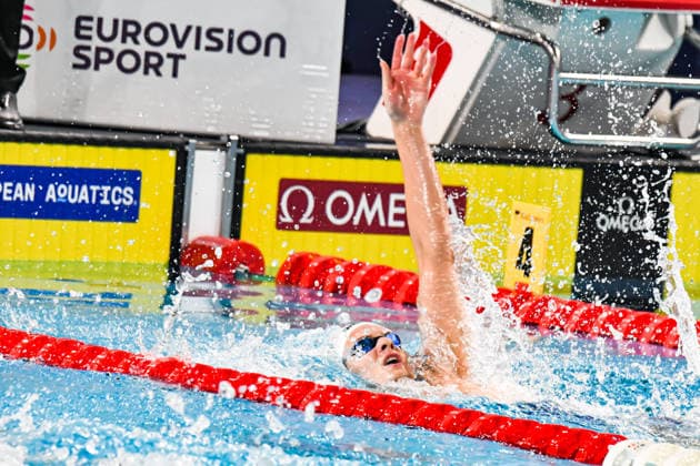 NATATION : Championnat d europe de natation 2026 - PARIS - 12 08 2026 Hubert Kos (HUN) Saint DenisFrance  Copyright: xBaptistexAutissierx