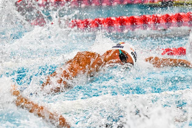 NATATION : Championnat d europe de natation 2026 - PARIS - 12 08 2026 David Popovici (ROU) Saint DenisFrance  Copyright: xBaptistexAutissierx
