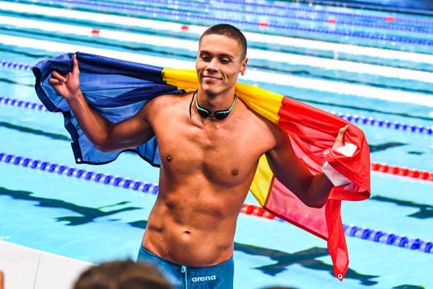NATATION : Championnat d europe de natation 2026 - PARIS - 12 08 2026 David Popovici (ROU) Saint DenisFrance  Copyright: xBaptistexAutissierx