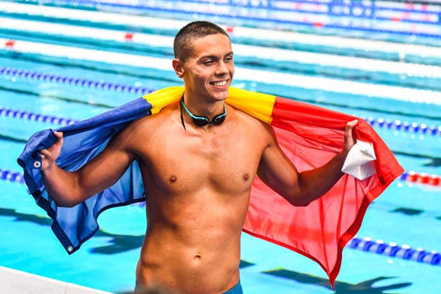 NATATION : Championnat d europe de natation 2026 - PARIS - 12 08 2026 David Popovici (ROU) Saint DenisFrance  Copyright: xBaptistexAutissierx