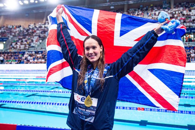 NATATION : Championnat d europe de natation 2026 - PARIS - 12 08 2026 Angharad Evans (GBR) Saint DenisFrance  Copyright: xBaptistexAutissierx
