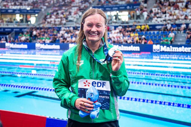 NATATION : Championnat d europe de natation 2026 - PARIS - 12 08 2026 Mona McSharry (IRL) Saint DenisFrance  Copyright: xBaptistexAutissierx