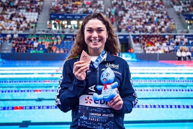 NATATION : Championnat d europe de natation 2026 - PARIS - 12 08 2026 Benedetta Pilato (ITA) Saint DenisFrance  Copyright: xBaptistexAutissierx