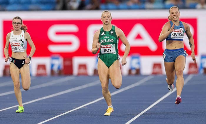 2026 European Athletics Championships, Alexander Stadium, Birmingham, England 12 8 2026 Women™s 200m Semi-Final Ireland™s Lauren Roy Lauren Roy 12 8 2026  Copyright: xx 0U6A0139
