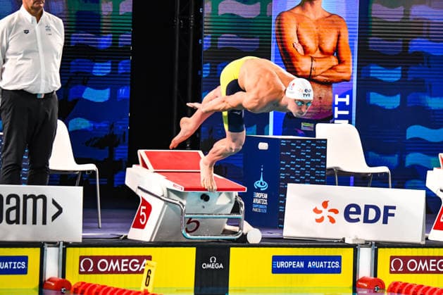 NATATION : Championnat d europe de natation 2026 - PARIS - 12 08 2026 Maxime Grousset (FRA) Saint DenisFrance  Copyright: xBaptistexAutissierx