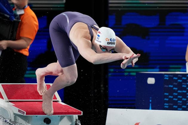 2026-08-12 2026 European Aquatics Championships PARIS, FRANCE - AUGUST 12: Marrit Steenbergen of the Netherlands during 2026 European Aquatics Championships on August 12, 2026 in Paris, France. (Photo by Nikola Krstic BSR Agency) Paris France Content not available for redistribution in The Netherlands directly or indirectly through any third parties. Copyright: xBSRxAgencyx