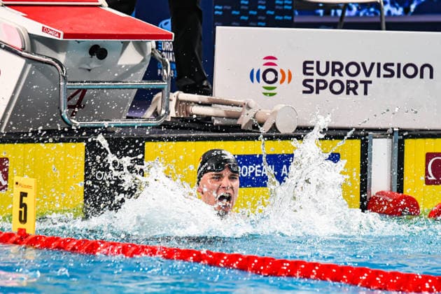NATATION : Championnat d europe de natation 2026 - PARIS - 12 08 2026 Johannes Liebmann (GER) Saint DenisFrance  Copyright: xBaptistexAutissierx