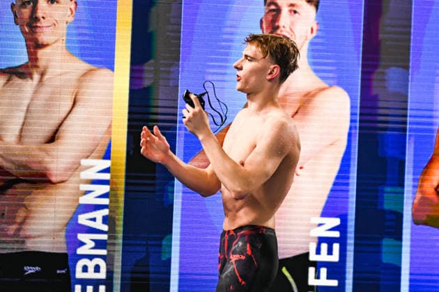 NATATION : Championnat d europe de natation 2026 - PARIS - 12 08 2026 Johannes Liebmann (GER) Saint DenisFrance  Copyright: xBaptistexAutissierx