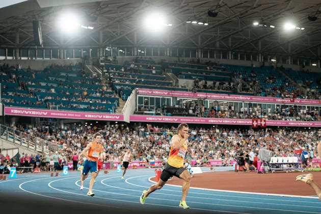 Jean Paul Bredau (VfL Wolfsburg, 400m Maenner), GBR, Leichtathletik, Athletics, European Athletics Championships 2026, Leichtathletik Europameisterschaft 2026, Birmingham 2026, 09.08.2026, GBR, Leichtathletik, Athletics, European Athletics Championships 2026, Leichtathletik Europameisterschaft 2026, Birmingham 2026, 09.08.2026 Birmingham *** Jean Paul Bredau, VfL Wolfsburg, Men s 400m, GBR, Track and Field, Athletics, 2026 European Athletics Championships, 2026 European Track and Field Championships, Birmingham 2026, August 9, 2026, GBR, Track and Field, Athletics, 2026 European Athletics Championships, 2026 European Track and Field Championships, Birmingham 2026, August 9, 2026, Birmingham Copyright: xStefanxMayerx EP_SMR