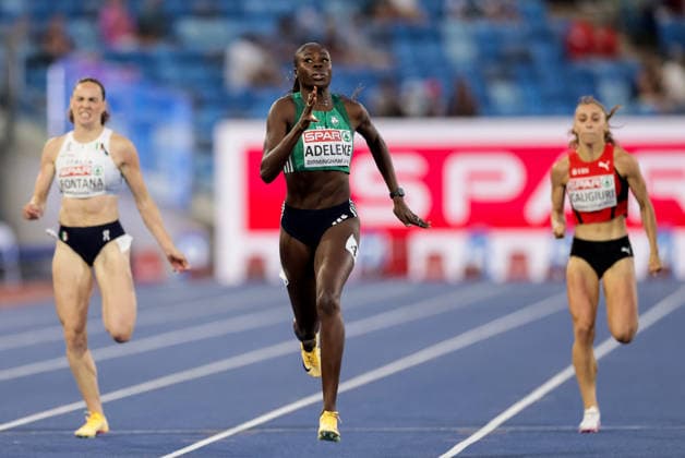 2026 European Athletics Championships, Alexander Stadium, Birmingham, England 12 8 2026 Women™s 200m Semi-Final Ireland™s Rhasidat Adeleke Rhasidat Adeleke 12 8 2026  Copyright: xx 0U6A0237