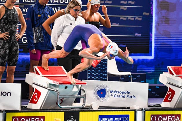 NATATION : Championnat d europe de natation 2026 - PARIS - 12 08 2026 Marie Wattel (FRA) Saint DenisFrance  Copyright: xBaptistexAutissierx