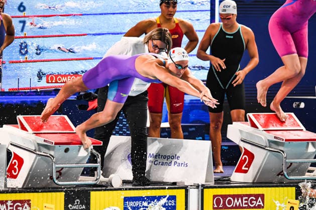 NATATION : Championnat d europe de natation 2026 - PARIS - 12 08 2026 Albane Cachot (FRA) Saint DenisFrance  Copyright: xBaptistexAutissierx