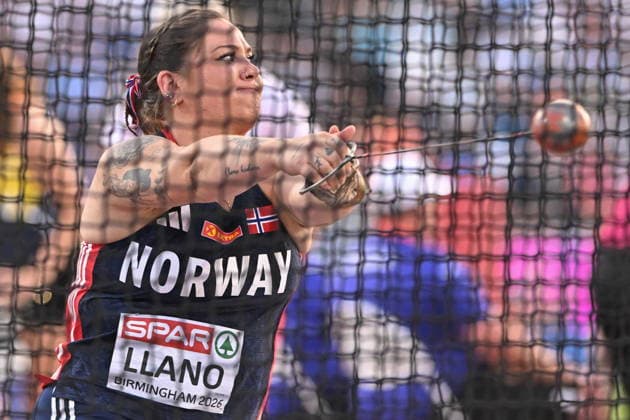 2026.08.12 Birmingham Lekkoatletyka Mistrzostwa Europy N z Beatrice Nedberge Llano Foto Michal Laudy PressFocus 2026.08.12 Birmingham Athletics European Athletics Championships Beatrice Nedberge Llano Credit: Michal Laudy PressFocus NEWSPIX.PL --- newspix.pl POLAND OUT! 