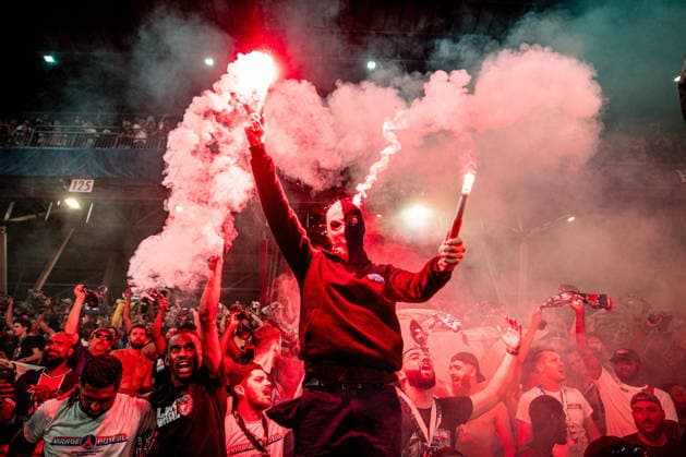 2026.08.12 Salzburg Pilka Nozna, Superpuchar UEFA 2026 PSG - Aston Villa N z gol radosc bramka kibice psg paris saint germain fans Foto Mateusz Porzucek PressFocus 2026.08.12 Salzburg Football, UEFA Super Cup 2026 Paris Saint-Germain F.C. - Aston Villa PSG - Aston Villa gol radosc bramka kibice psg paris saint germain fans Credit: Mateusz Porzucek PressFocus NEWSPIX.PL --- newspix.pl POLAND OUT! 