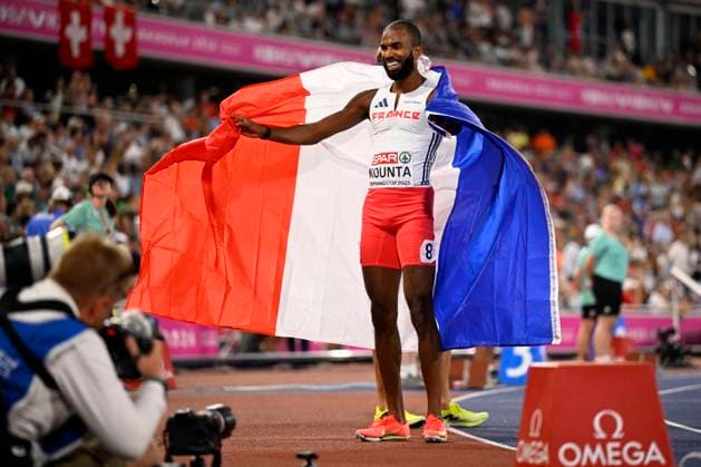 European Athletics Championships Birmingham 2026 - day 3 BIRMINGHAM, ENGLAND - AUGUST 12 : Kounta Muhammad Abdallah (FRA) in action during the 400m final on day 3 of the Birmingham 2026 European Athletics Championships on August 12, 2026 in Birmingham, England, 12 08 2026 Birmingham ENGLAND  Copyright: xTomasxSiskx