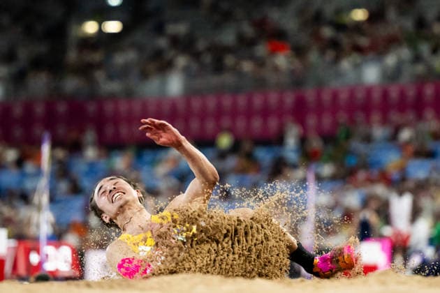 260812 Gabriel Wallmark of Sweden competes in the qualifiers for men™s triple jump during day 3 of the 2026 European Athletics Championships on August 12, 2026 in Birmingham. Photo: Mathias Bergeld BILDBYRAN kod MB MT1066 friidrott athletics friidrett friidrotts-em em friidretts-em 2026 european athletics championships 3 bbeng *** August 12, 2026: Gabriel Wallmark of Sweden competes in the men’s triple jump qualifiers during Day 3 of the 2026 European Athletics Championships on August 12, 2026 in Birmingham. Photo by Mathias Bergeld, BILDBYRAN, code MB MT1066. track and field, athletics, friidrett, friidrotts EM, 2026 European Athletics Championships, 3 bbeng  Copyright: MATHIASxBERGELD BB260812MB132