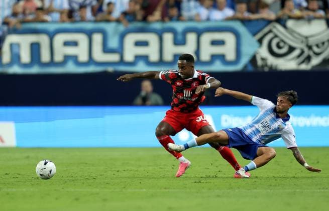 Ryan Sessegnon of Fulham Malaga CF v Fulham, Pre-Season Friendly, Football, Estadio La Rosaleda, Malaga, Spain - 12 Aug 2026Malaga Estadio La Rosaleda, Spain EDITORIAL USE ONLY No use with unauthorised audio, video, data, fixture lists, club league logos or live services. Online in-match use limited to 120 images, no video emulation. No use in betting, games or single club league player publications.  Copyright: xAntonioxPozo Shutterstockx 17064345ee