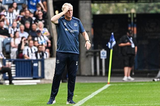 Newcastle United v Everton Pre-Season Friendly Manager David Moyes of Everton during the Pre-Season Friendly match at Scottish Gas Murrayfield Stadium, Edinburgh 12 08 2026 UK Newspapers OUT Copyright: xJamiexJohnstonx FIL-23757-0293