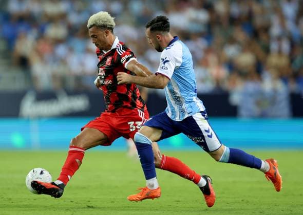 Antonee Robinson of Fulham Malaga CF v Fulham, Pre-Season Friendly, Football, Estadio La Rosaleda, Malaga, Spain - 12 Aug 2026Malaga Estadio La Rosaleda, Spain EDITORIAL USE ONLY No use with unauthorised audio, video, data, fixture lists, club league logos or live services. Online in-match use limited to 120 images, no video emulation. No use in betting, games or single club league player publications.  Copyright: xAntonioxPozo Shutterstockx 17064345fl