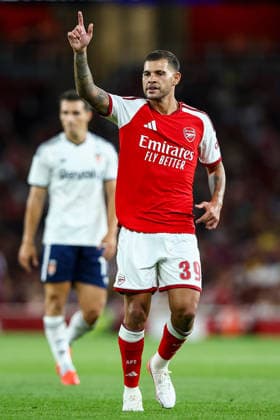 Arsenal v Como, Pre-Season Friendly Bruno Guimaraes of Arsenal during the Arsenal v Como Pre-Season Friendly match at the Emirates Stadium, London, England on 12 August 2026 Credit: Ian Stephen Every Second Media Editorial use only. All images are copyright Every Second Media Limited. No images may be reproduced without prior permission. Copyright: xIMAGO EveryxSecondxMediax ESM-2089-0074 IanxStephenx xEveryxSecondxMediax