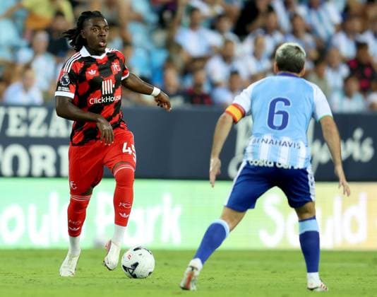 Macaulay Zepa of Fulham Malaga CF v Fulham, Pre-Season Friendly, Football, Estadio La Rosaleda, Malaga, Spain - 12 Aug 2026Malaga Estadio La Rosaleda, Spain EDITORIAL USE ONLY No use with unauthorised audio, video, data, fixture lists, club league logos or live services. Online in-match use limited to 120 images, no video emulation. No use in betting, games or single club league player publications.  Copyright: xAntonioxPozo Shutterstockx 17064345hd