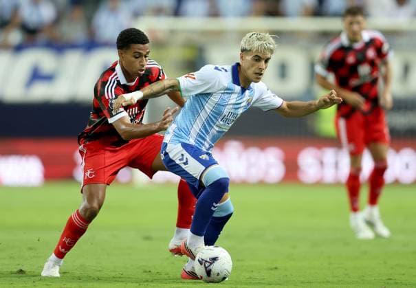 Shea Charles of Fulham Malaga CF v Fulham, Pre-Season Friendly, Football, Estadio La Rosaleda, Malaga, Spain - 12 Aug 2026Malaga Estadio La Rosaleda, Spain EDITORIAL USE ONLY No use with unauthorised audio, video, data, fixture lists, club league logos or live services. Online in-match use limited to 120 images, no video emulation. No use in betting, games or single club league player publications.  Copyright: xAntonioxPozo Shutterstockx 17064345gz